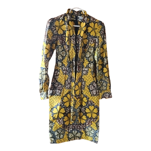 Sika Dresses & Skirts - NWT SIKAA African Print Dress size 8